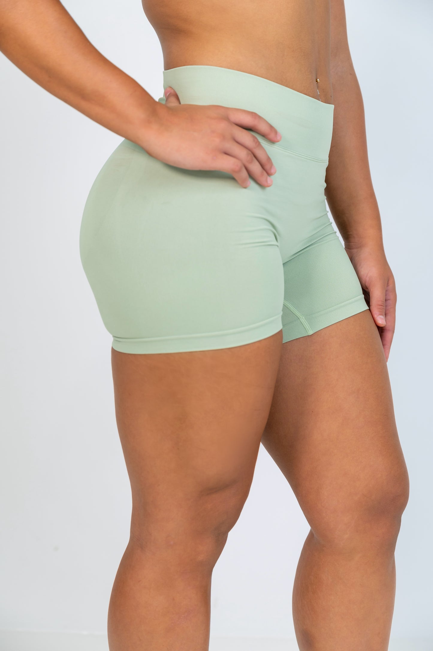 Pistachio Contour Shorts