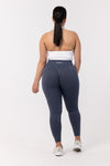 Leggings de contorno azul marino