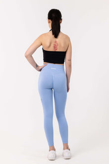  Eisblaue Kontur-Leggings