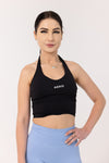 Onyx Halter Crop