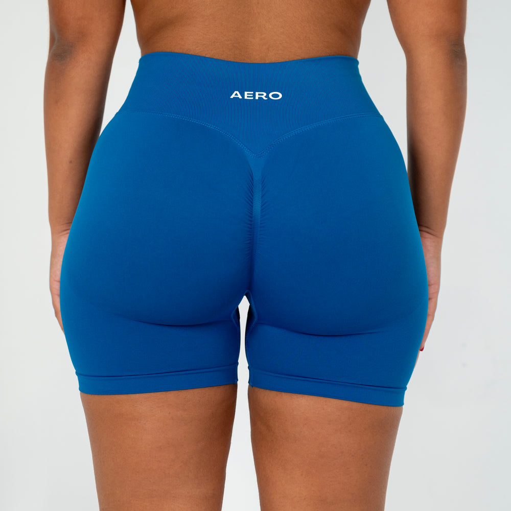Pacific-Blue Contour Shorts