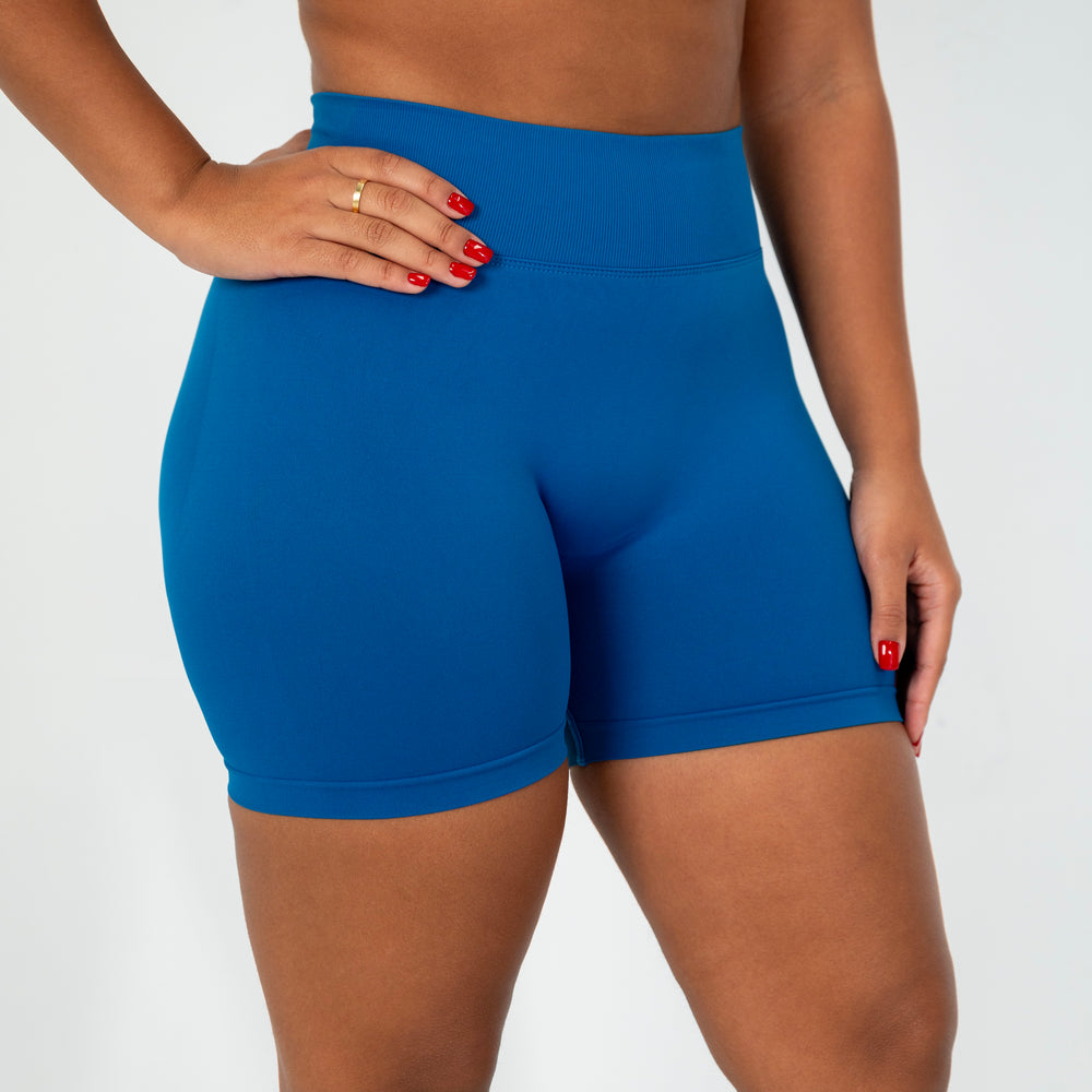 Pacific-Blue Contour Shorts
