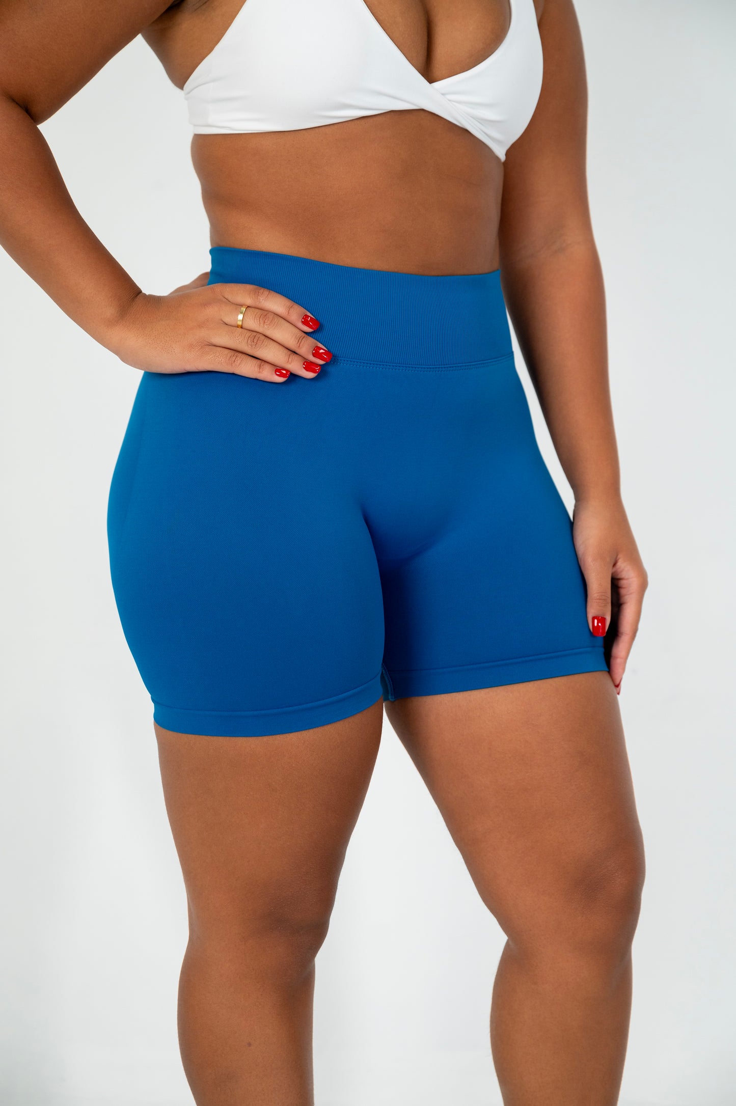 Pacific-Blue Contour Shorts