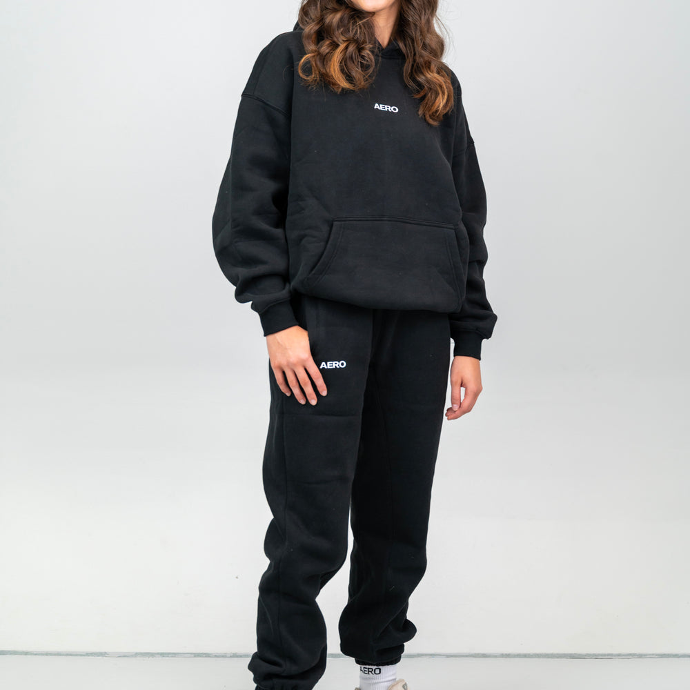 Black Comfort Track-Pants (Unisex)