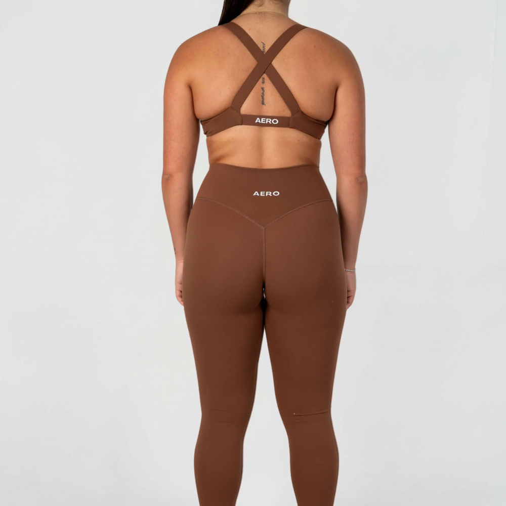 Caramel Seamless Sculpt Leggings