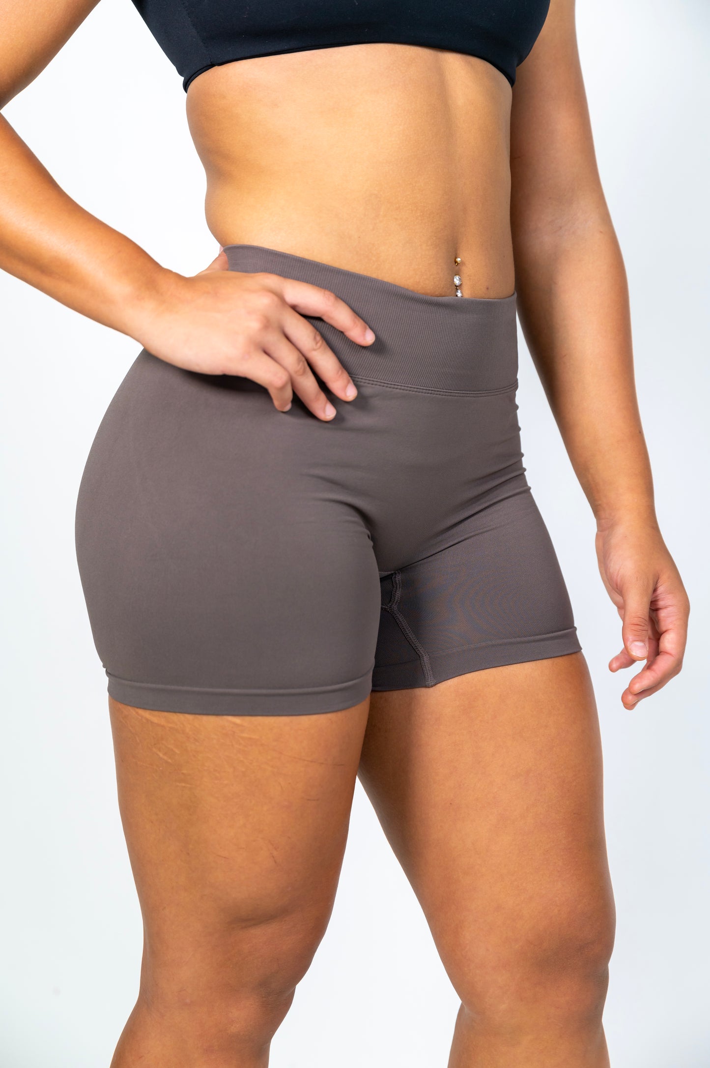 Khaki Contour Shorts