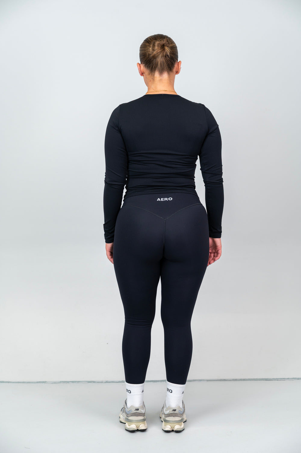 Black Seamless Leggings (Brushed)