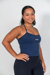 Navy Seamless Tank