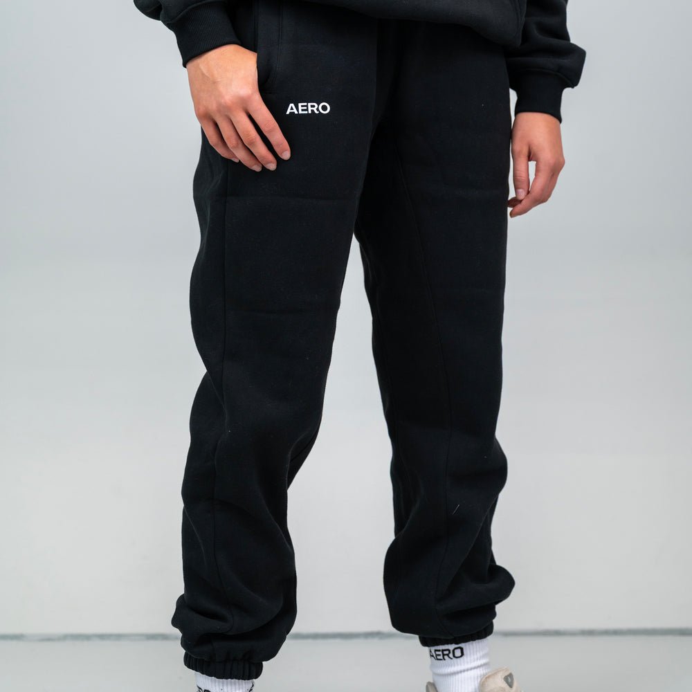 Black Comfort Track-Pants (Unisex)