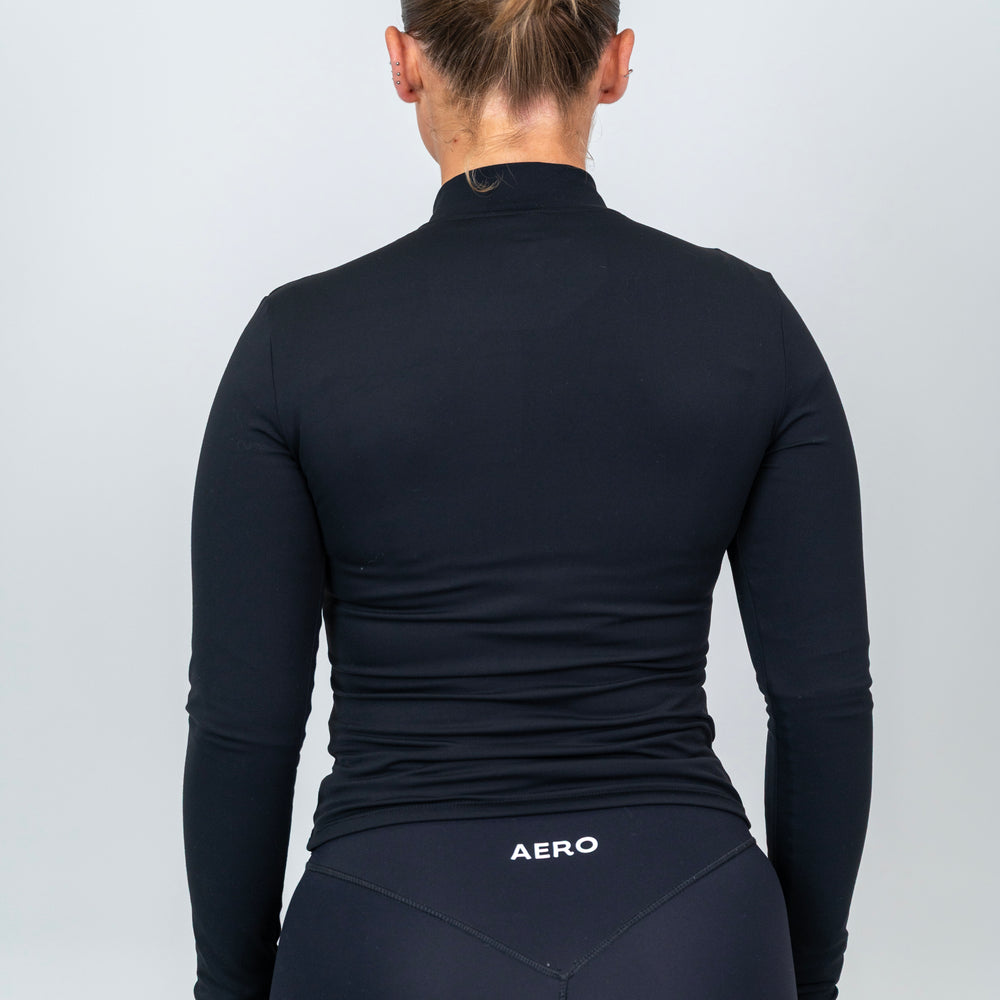 
                      
                        Black Sculpt Zip Jacket
                      
                    