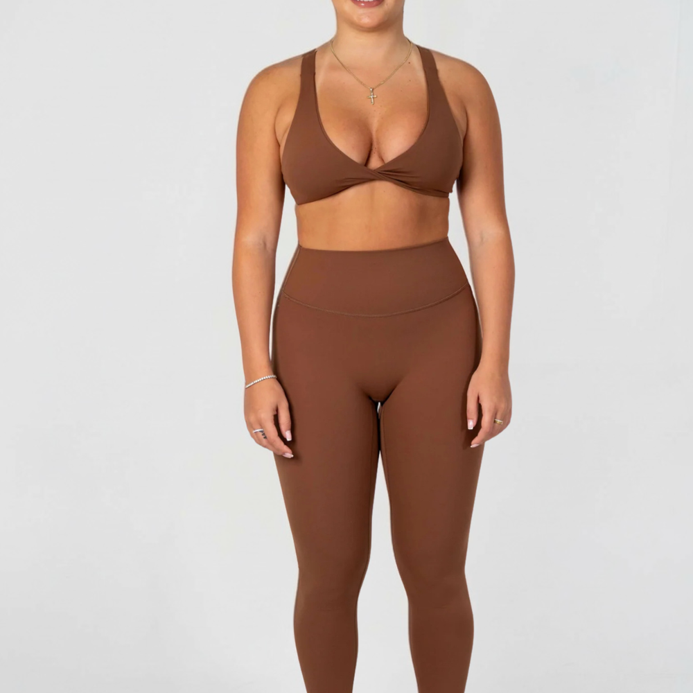 Caramel Seamless Sculpt Leggings