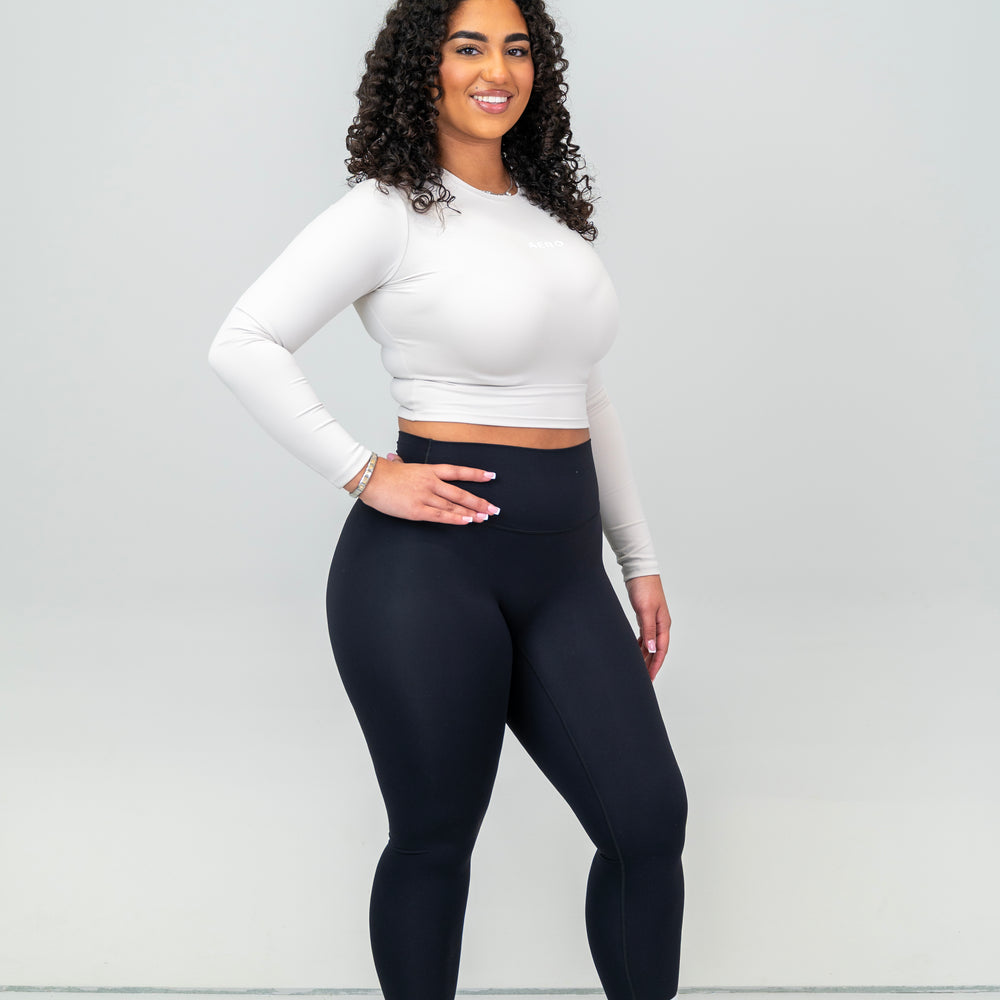 
                      
                        Cloud Cropped Seamless Long-Sleeve
                      
                    