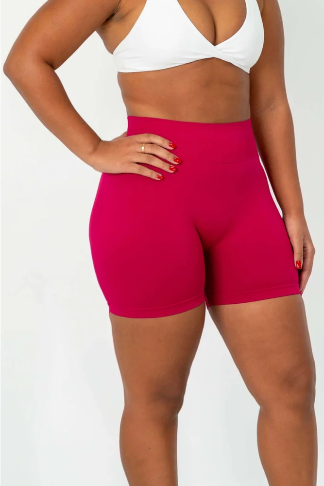 Wild-Berry Contour Shorts
