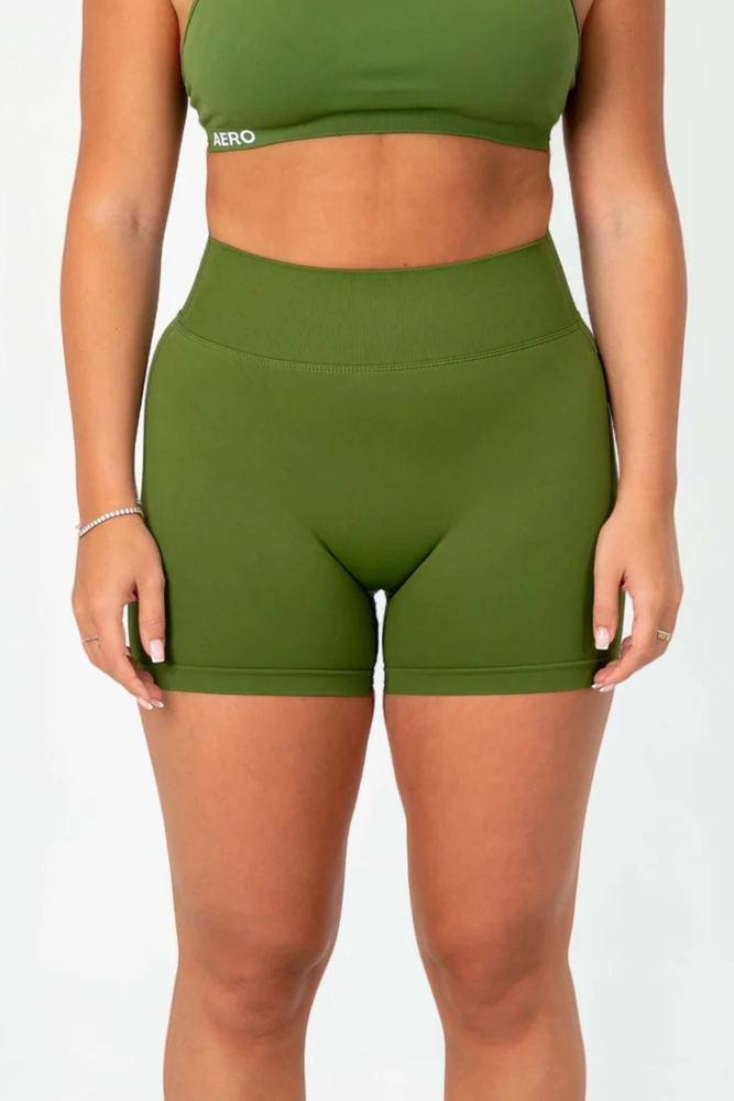 
                      
                        Olive Contour Shorts
                      
                    