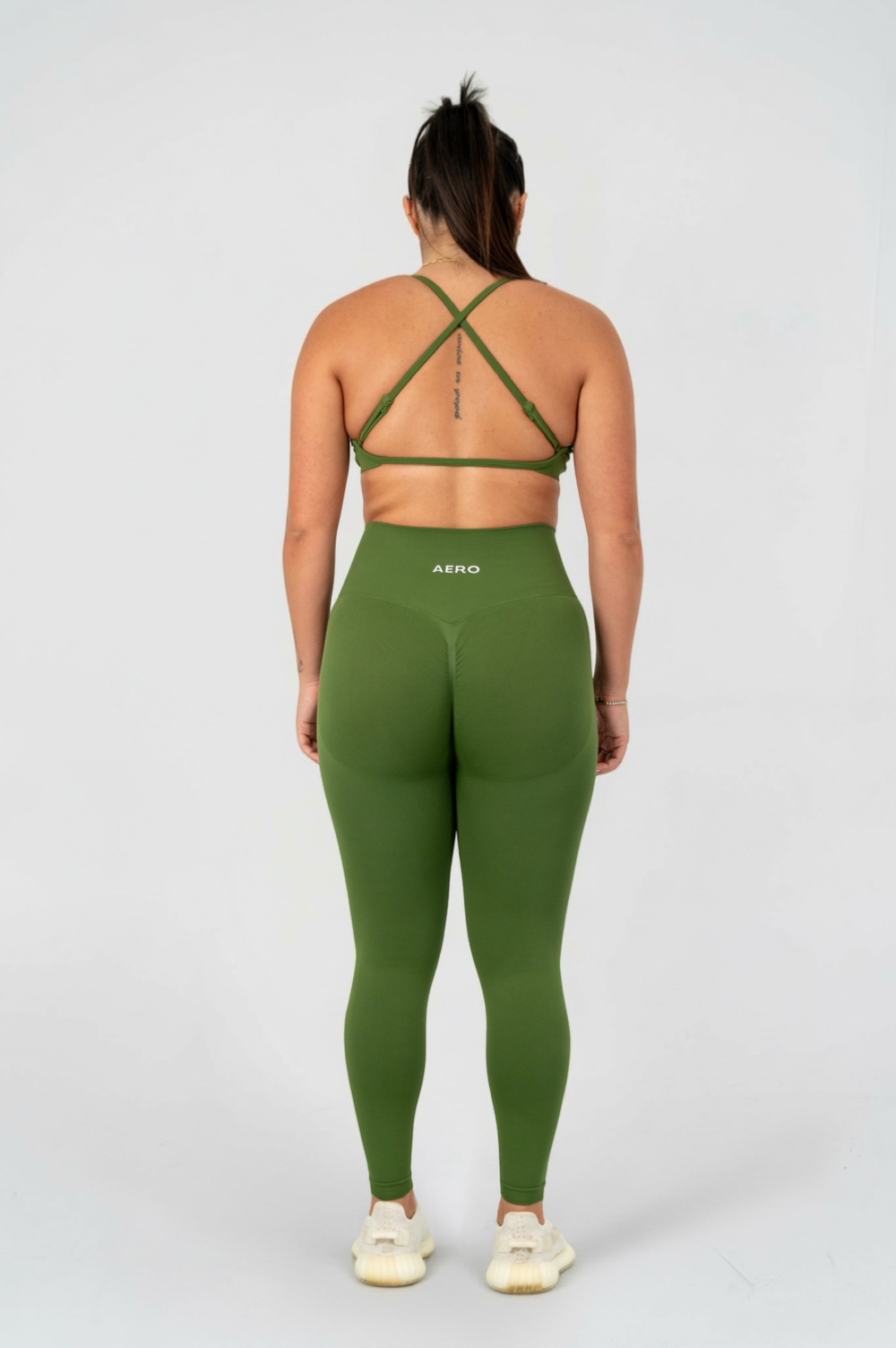 Olive Contour Leggings
