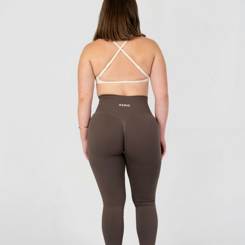 Khaki Contour Leggings