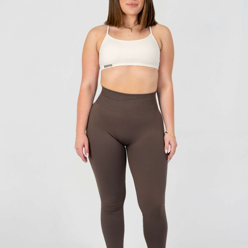 Khaki Contour Leggings