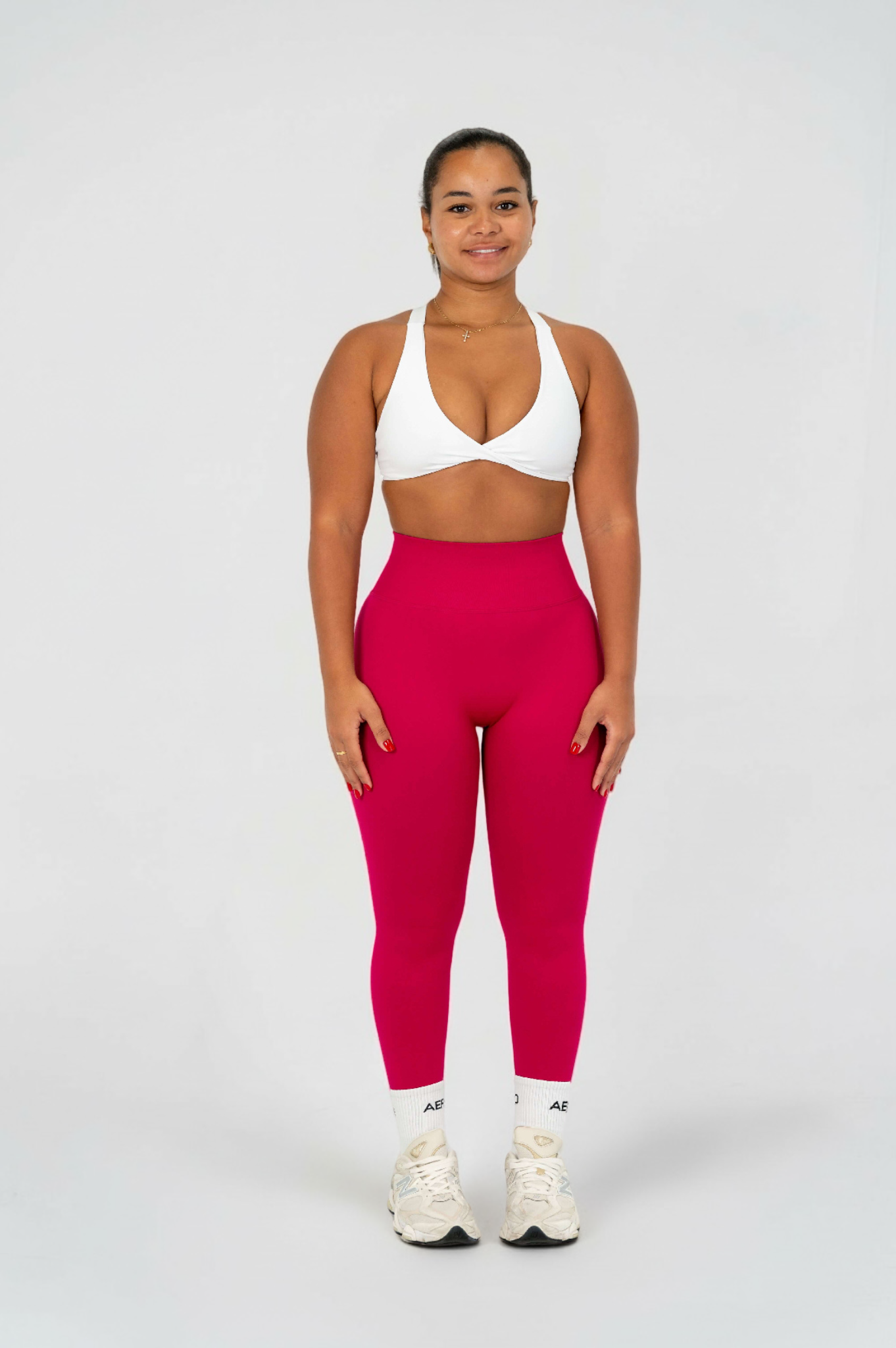 Wild-Berry Contour Leggings