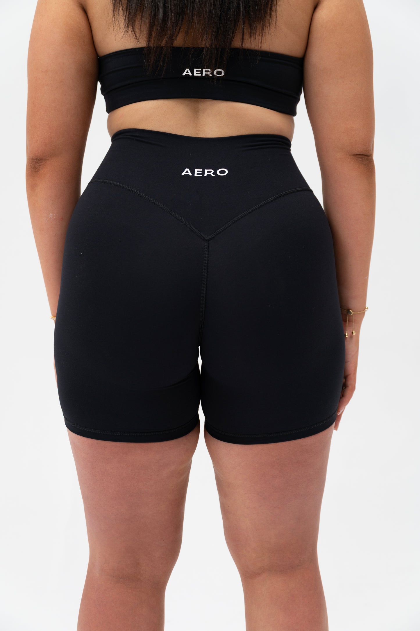 Black Seamless Sculpt Shorts