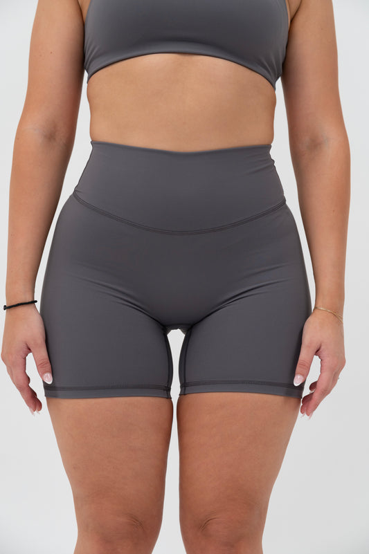 Charcoal Seamless Sculpt Shorts