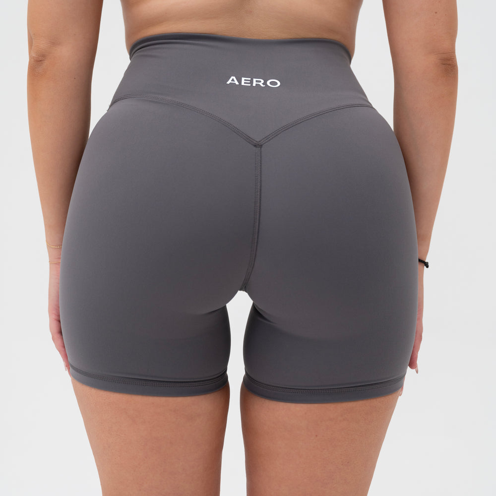 Charcoal Seamless Sculpt Shorts