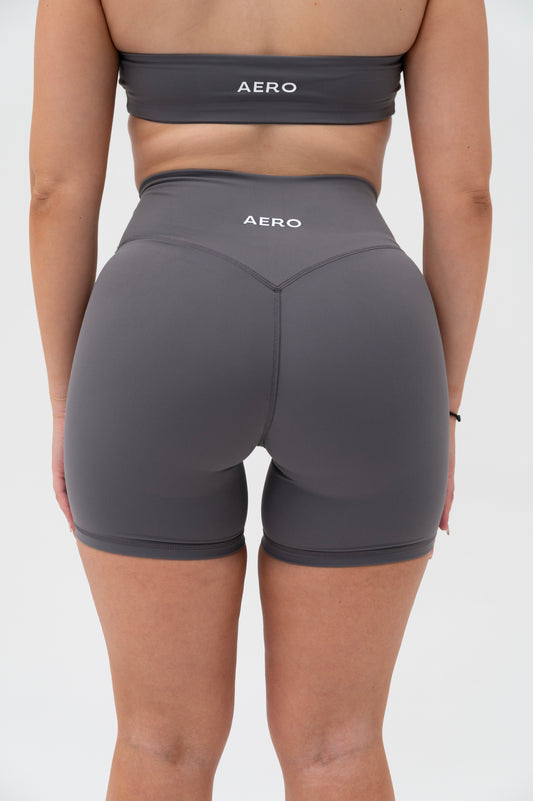 Charcoal Seamless Sculpt Shorts