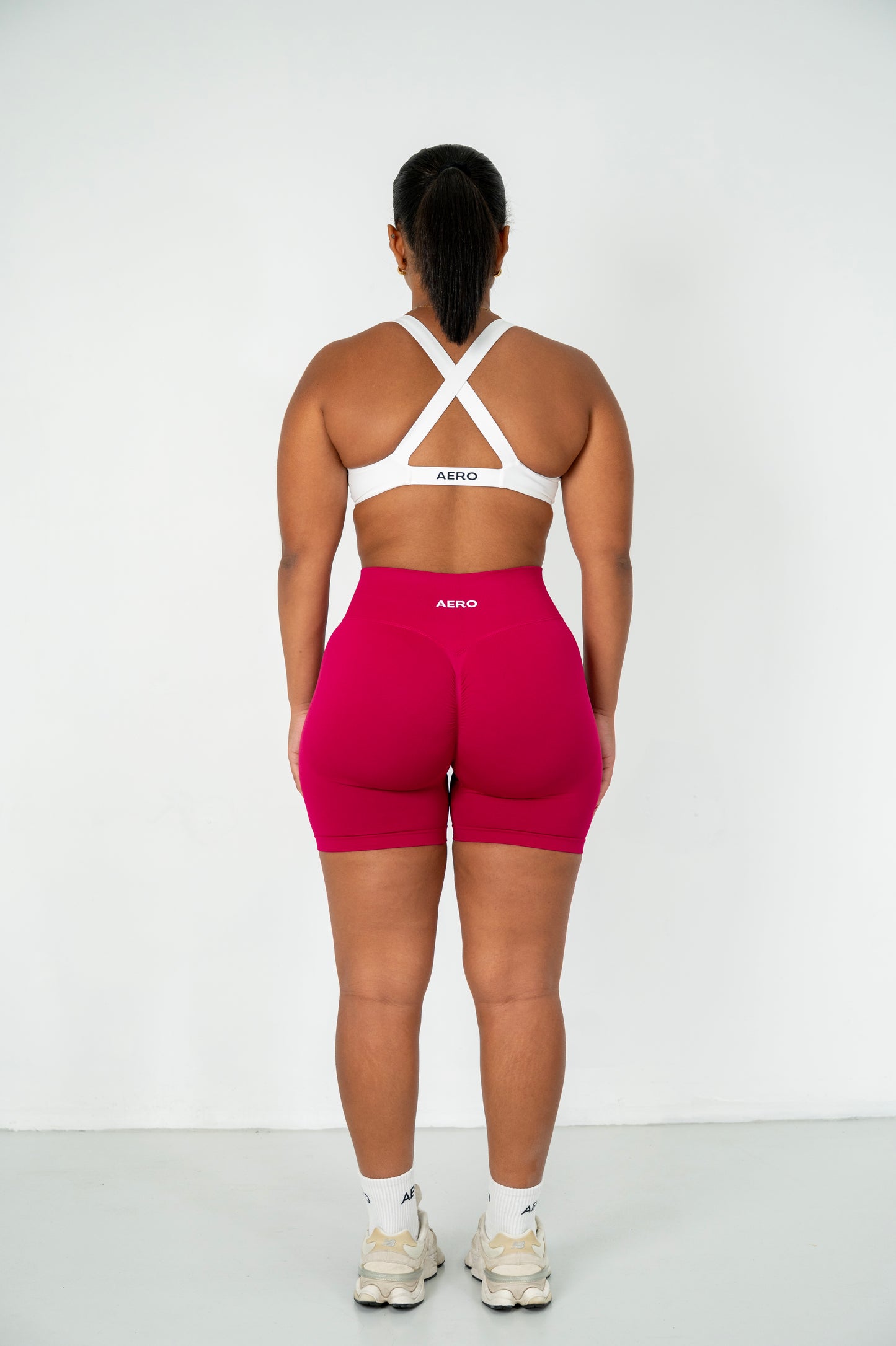 Wild-Berry Contour Shorts