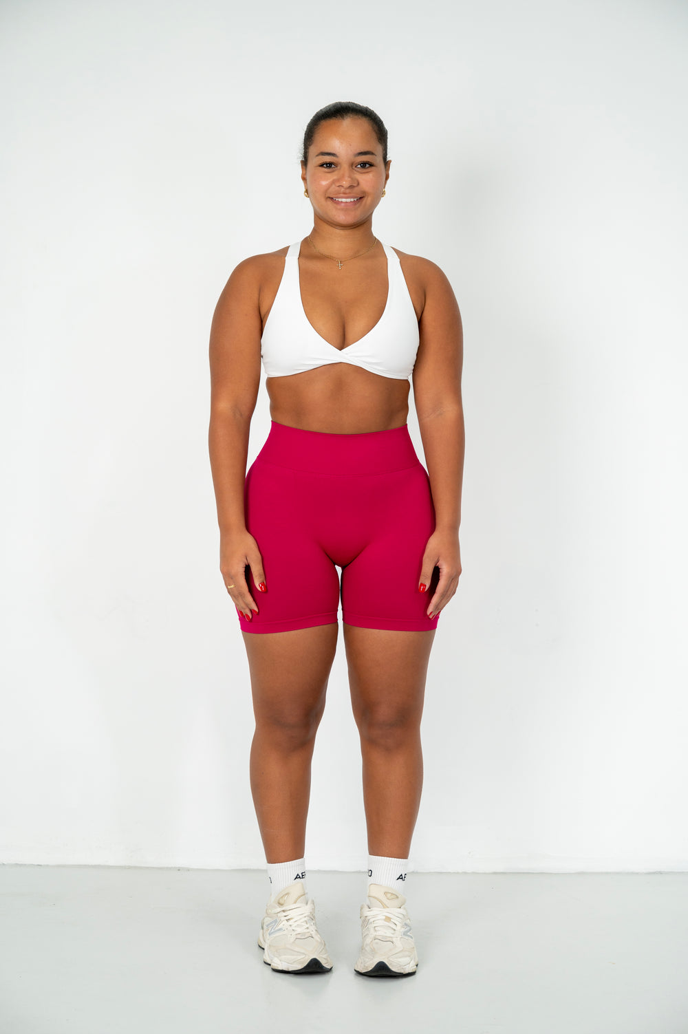 Wild-Berry Contour Shorts