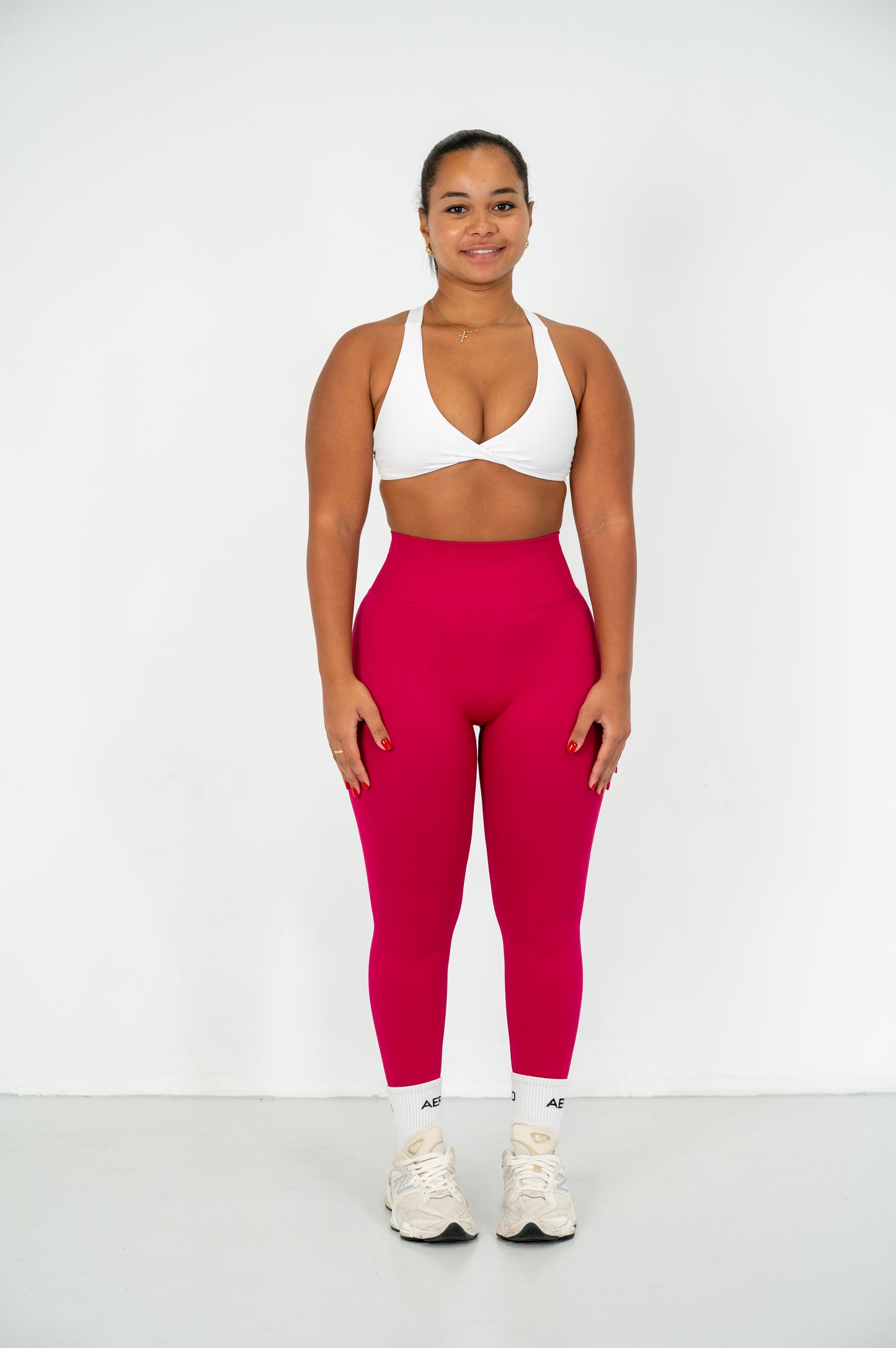 Wild-Berry Contour Leggings