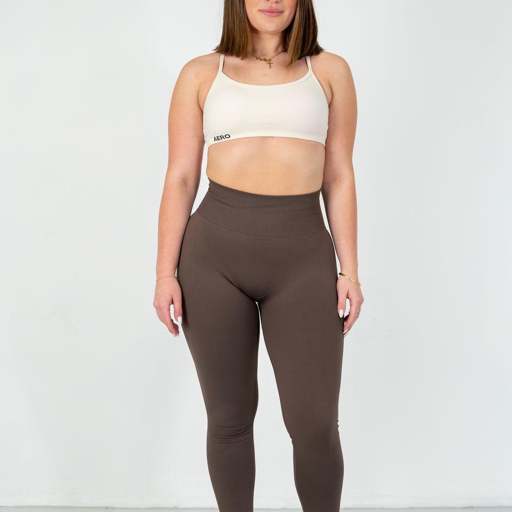 Khaki Contour Leggings