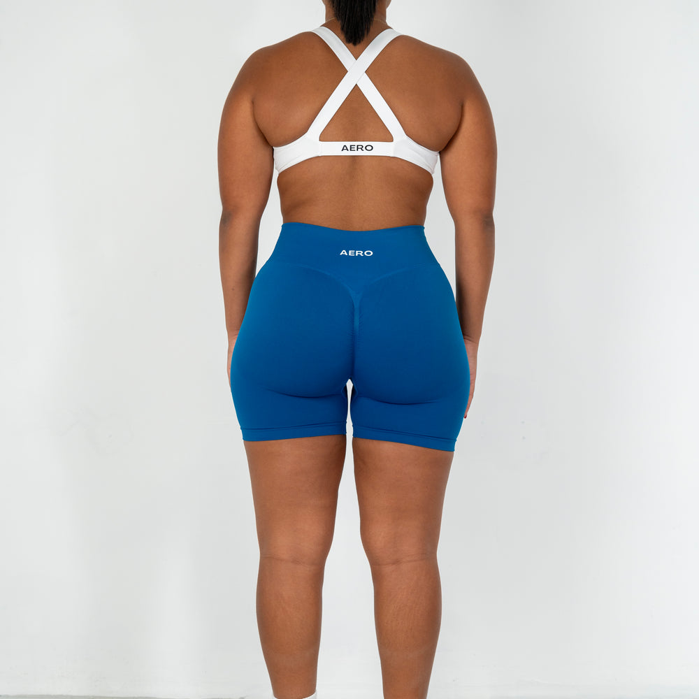 Pacific-Blue Contour Shorts