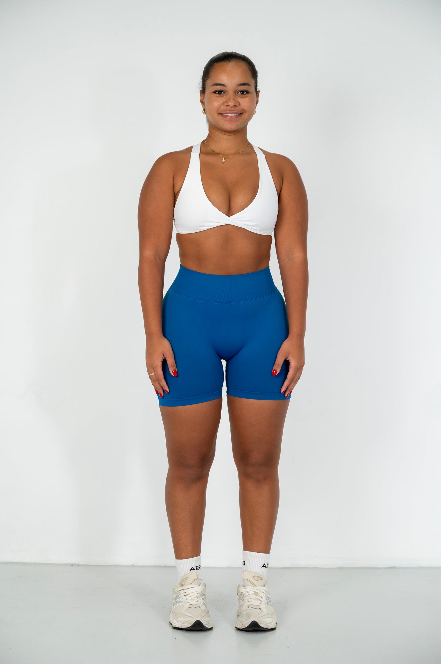 Pacific-Blue Contour Shorts