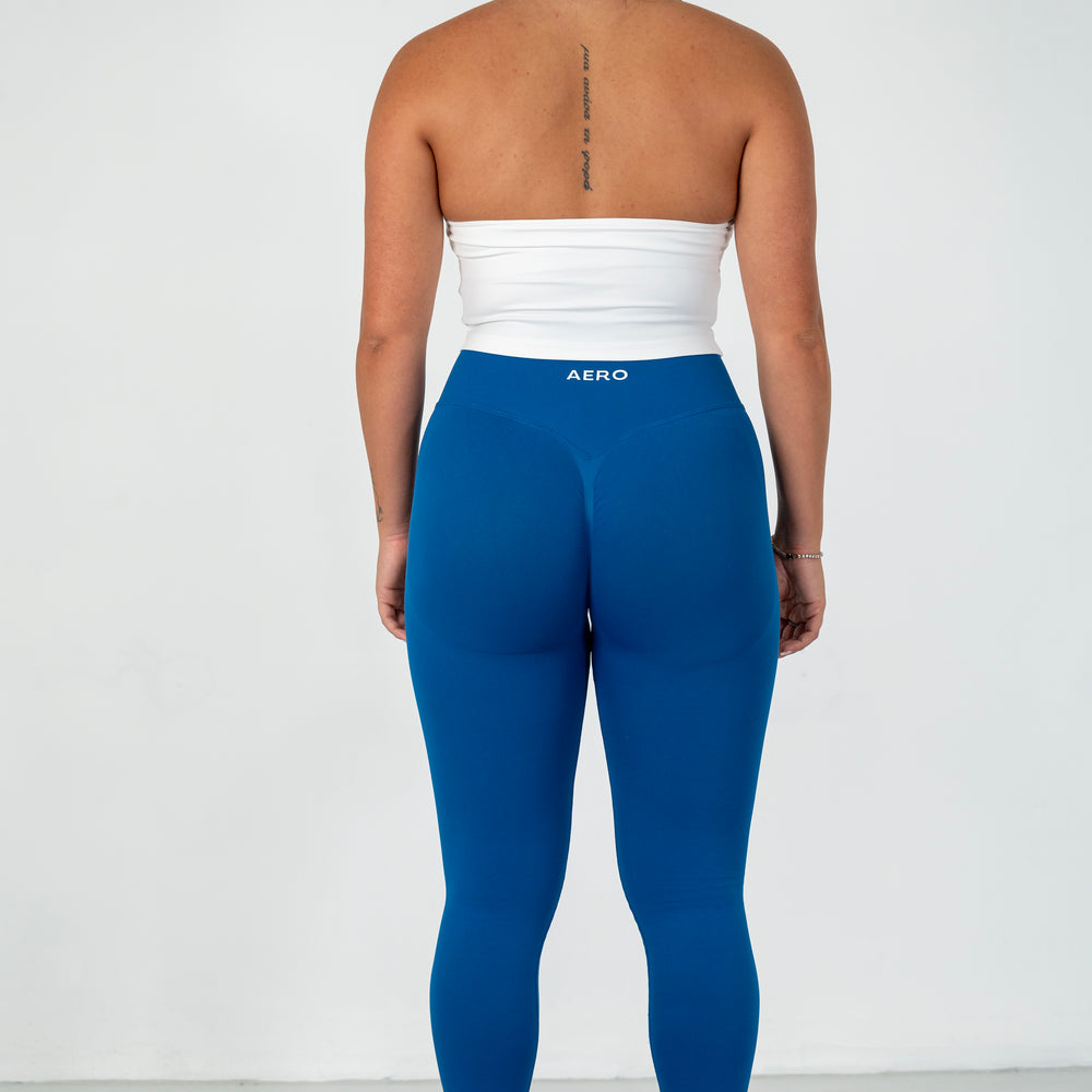 Pacific-Blue Contour Leggings