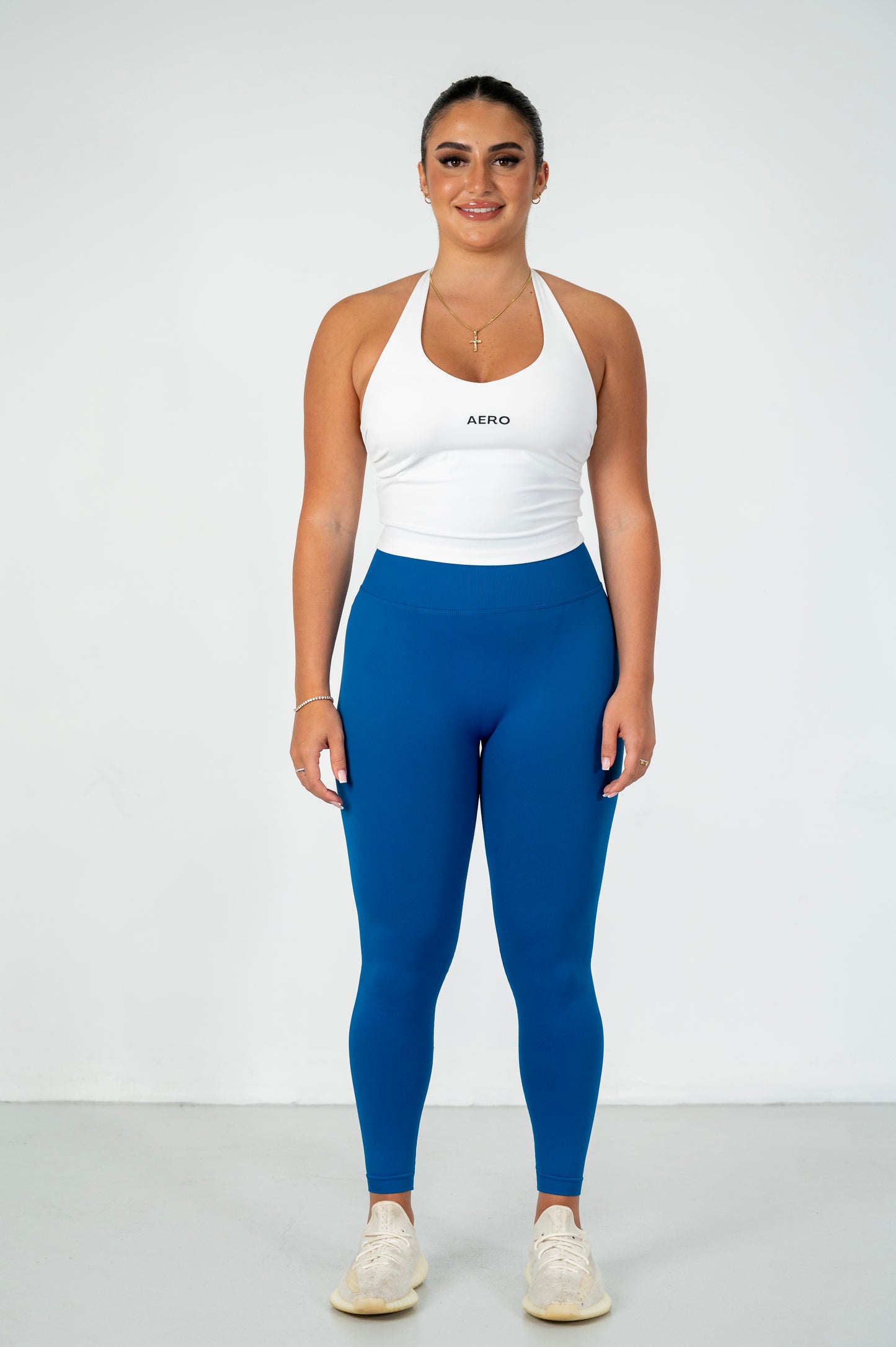 Pacific-Blue Contour Leggings