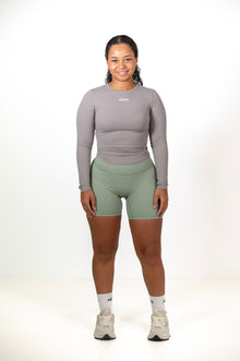  Slate Seamless Long-Sleeve