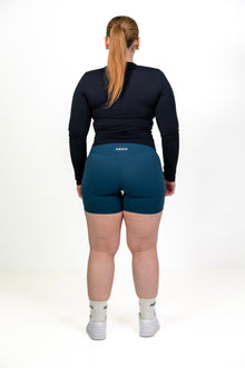  Midnight-Blue Seamless Sculpt Shorts