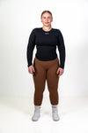 Caramel Seamless Sculpt Leggings