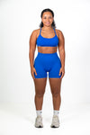 Royal-Blue Contour Shorts