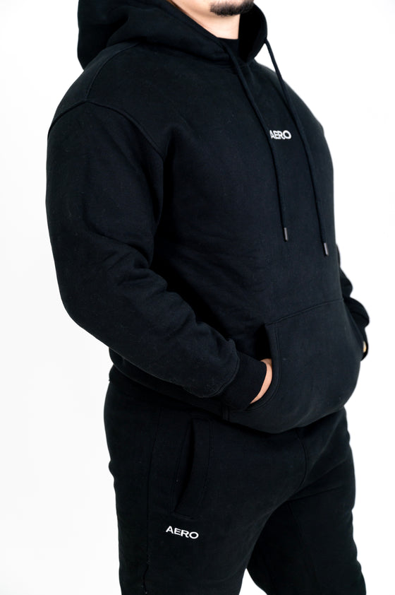 Black Essential Hoodie