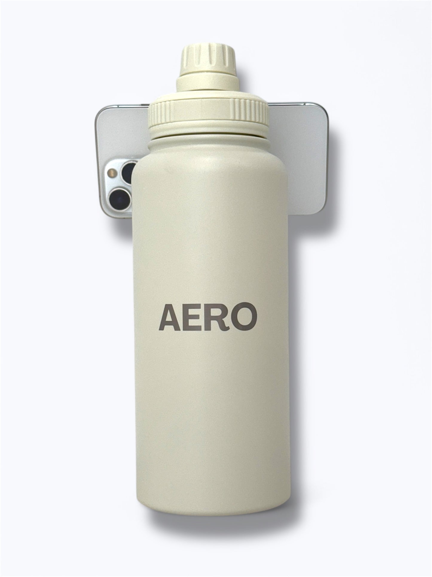 AERO- Cream 1L Magnetic Water Bottle