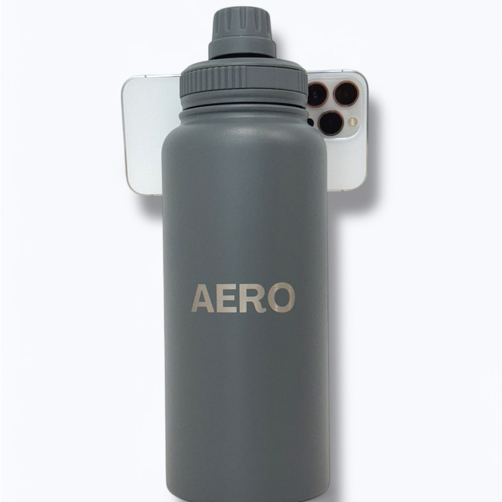 
                      
                        AERO- Grey 1L Magnetic Water Bottle
                      
                    