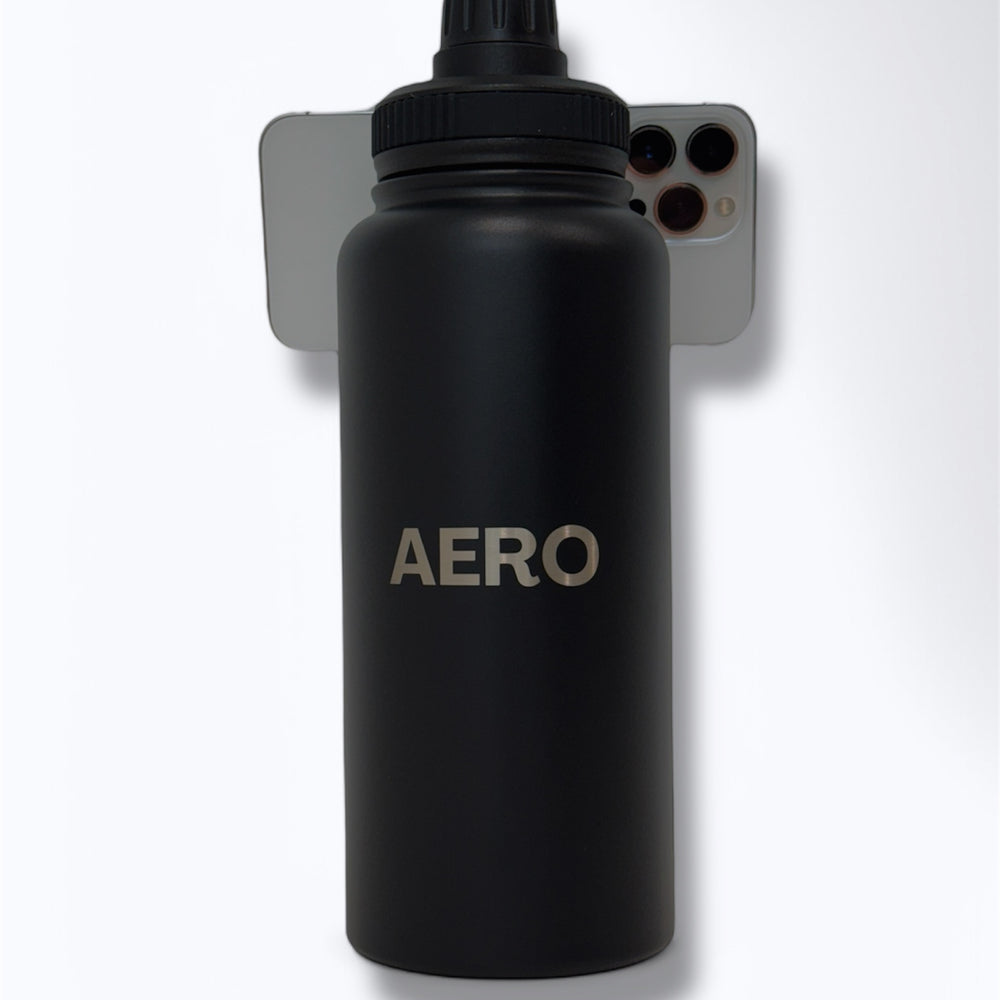 
                      
                        AERO- Black 1L Magnetic Water Bottle
                      
                    