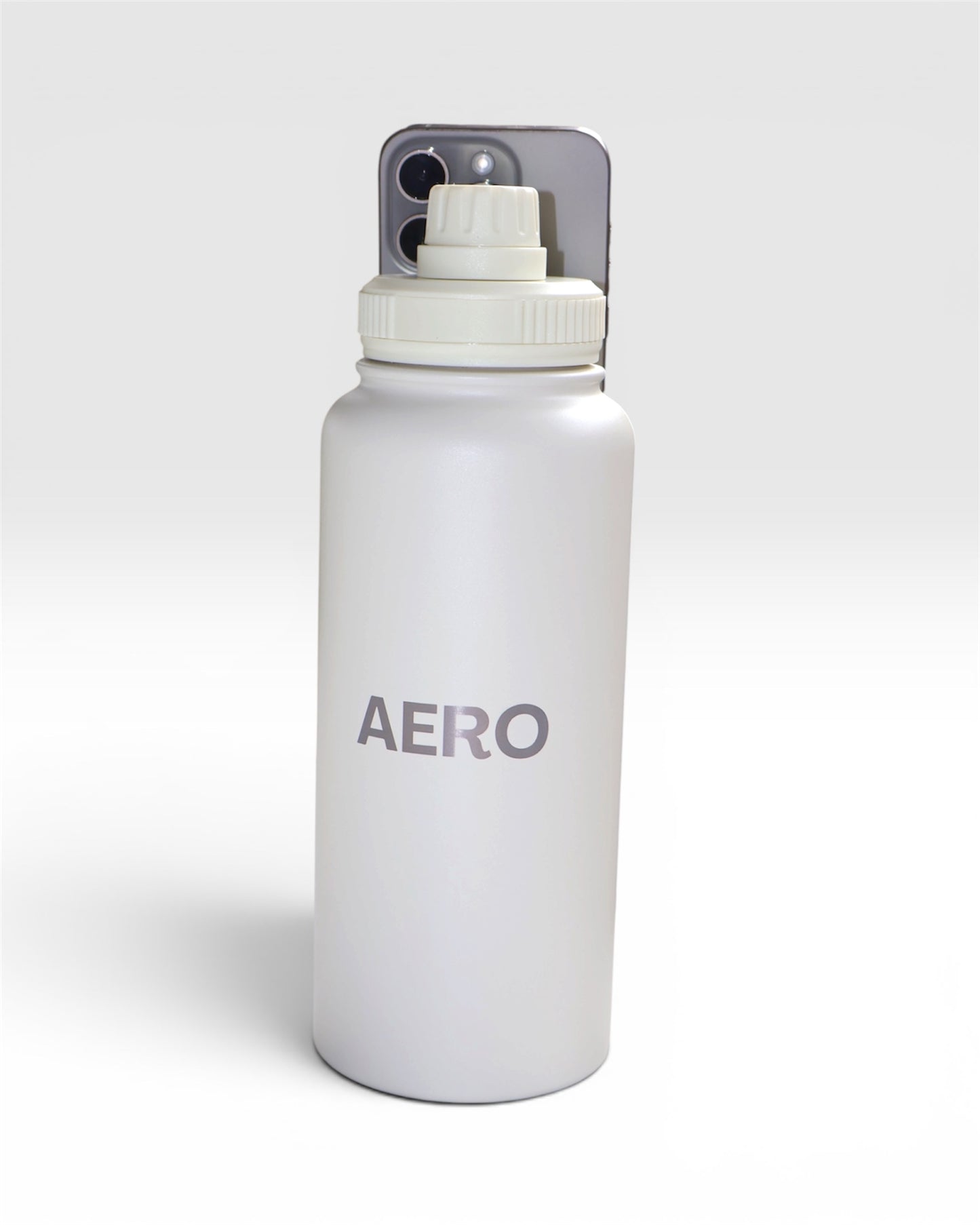 1L Magnetic Water Bottle - Cream