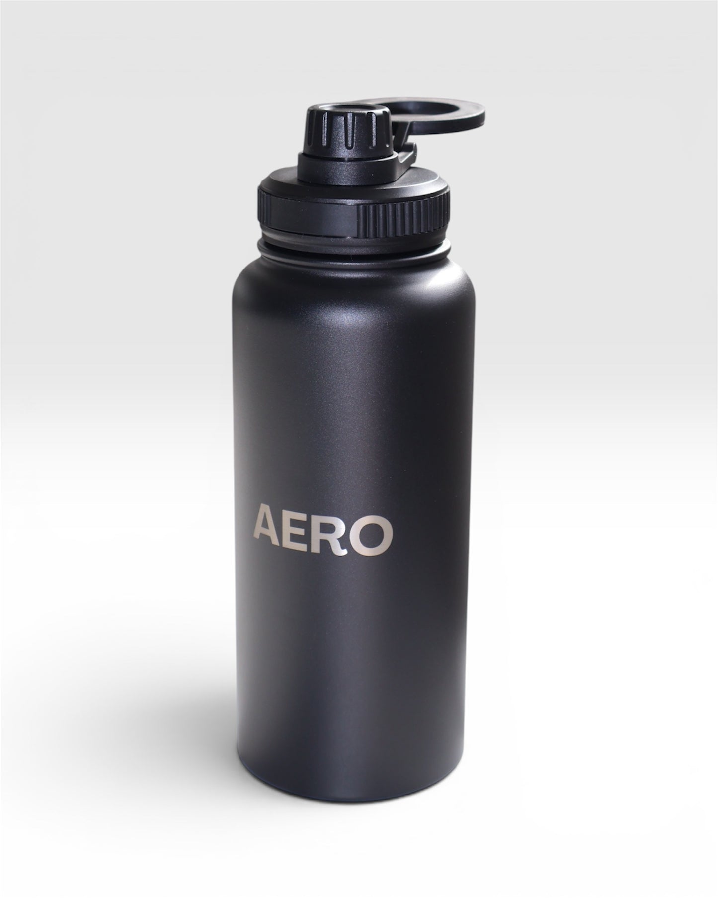 1L Magnetic Water Bottle - Black