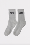 Calcetines blancos con logo Aero